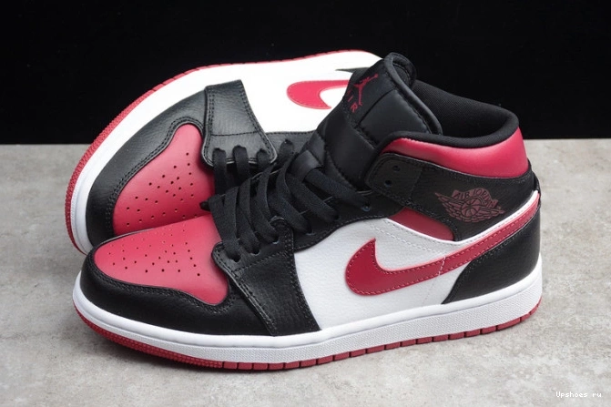 Mid 554724-066 Toe Jordan Bred  1 Air 0521